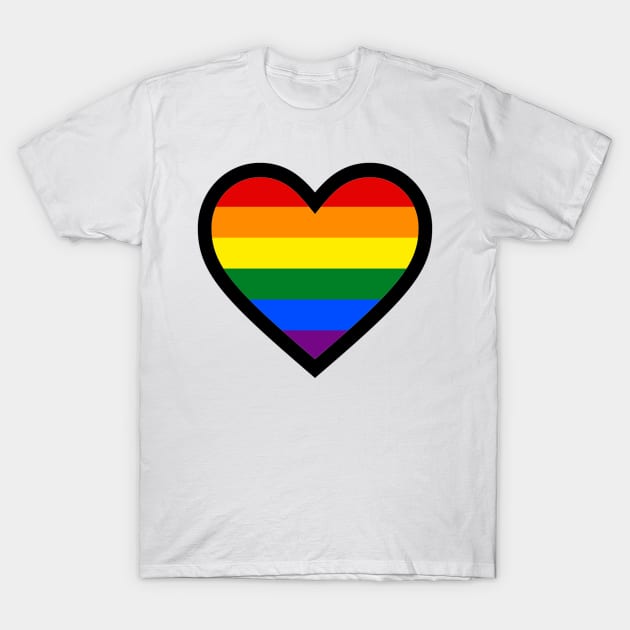 heart - gay T-Shirt by Tallulah-Malibu